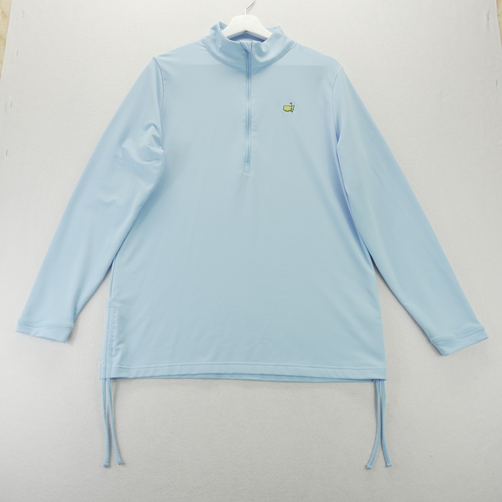 Magnolia Lane Tech Masters Golf Pullover Womens XL Blue 1/4 Zip ML25P3505-969